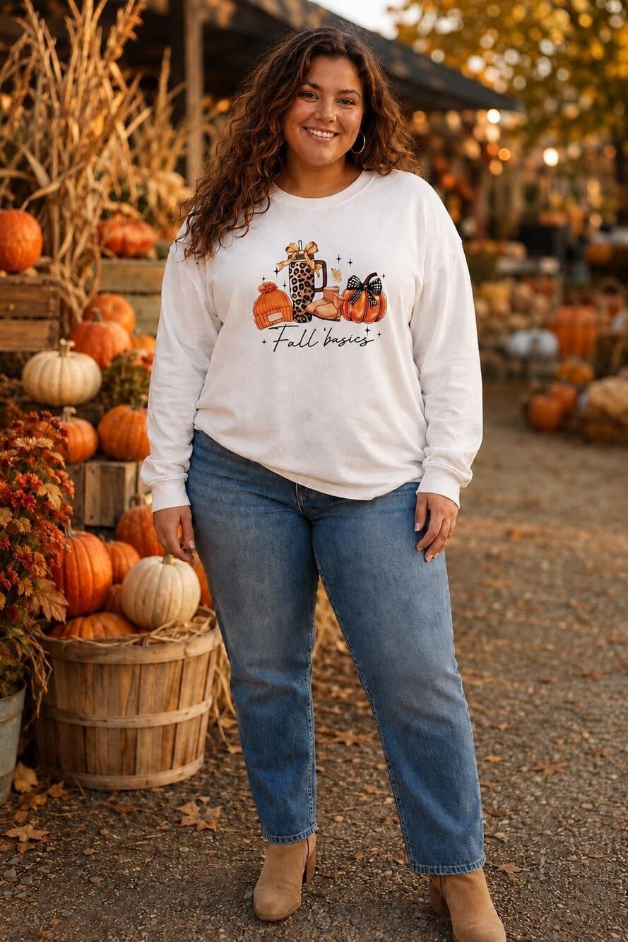 Fall Basics Long Sleeve Shirt XL
